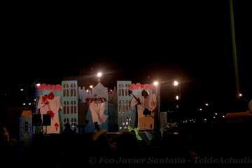 Drag Arush, reinona de las fiestas de Ayatima de Marzagán (Foto Francisco J. Santana)